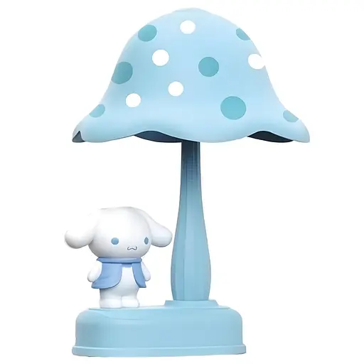 Детская настольная лампа Cinnamoroll грибочек голубая (339D) - фото 2