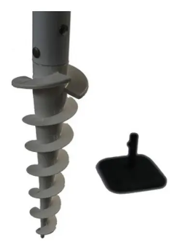 Зонтик садовый Time Eco TE-007-220 голубая - фото 3