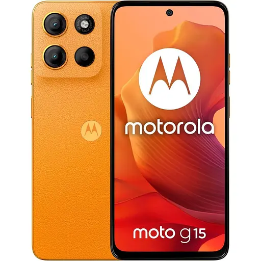 Смартфон Motorola Moto G15 8/512 GB Sunrise Orange (PB6E0066UA) UA-UCRF [136523]