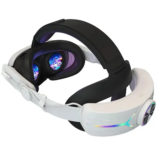Кріплення-ремінець для VR окулярів Meta Oculus Quest 3 з акумулятором RGB 8000 mAh
