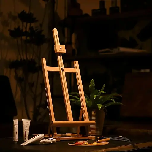 Мольберт настільний Meeden 6011 бук, 83х28х6 см. максимальна висота полотна 56 см  - фото 6