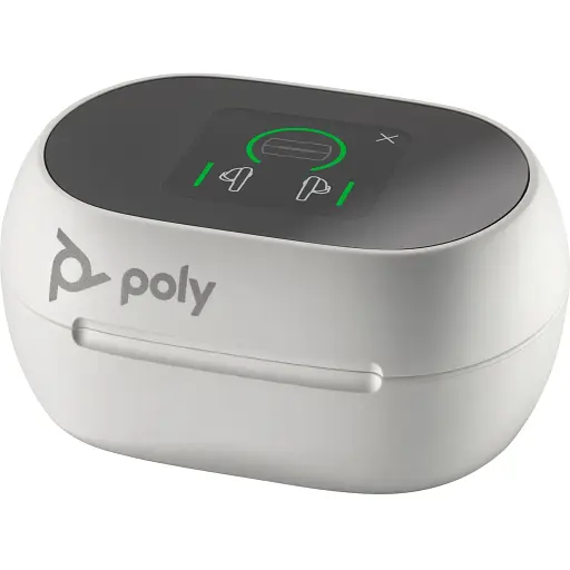 Навушники TWS Poly Voyager Free 60+ Earbuds + BT700A + TSCHC White - фото 4