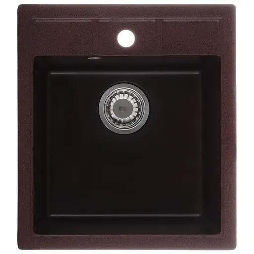 Кухонная мойка Zerix ZS-4651S-12 коричневая ZX4568, Коричневый - фото 1