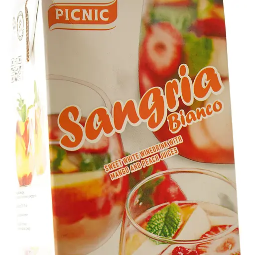 Напій винний Picnic Сангрія Б'янка біле солодке 1 л - фото 6