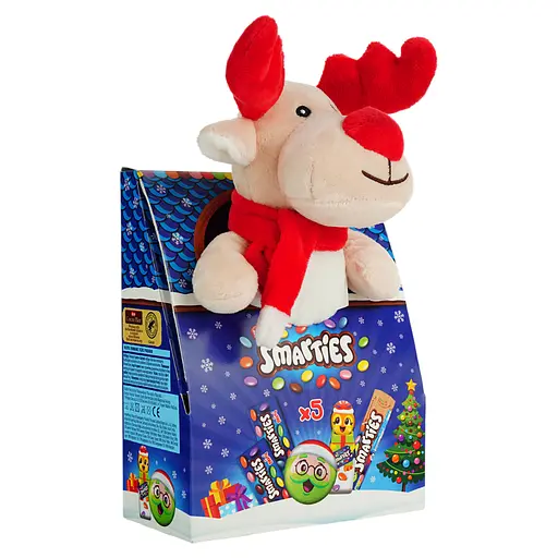 Уцінка. Новорічний подарунковий набір кондитерських виробів Smarties Іграшка 95 г - фото 2