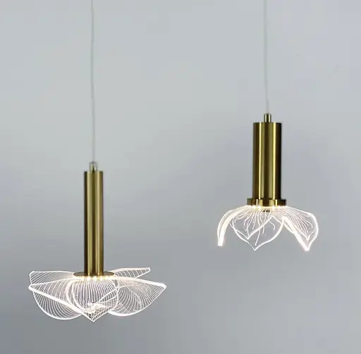 Підвісні світильники у вигляді квітів з пелюстками | Арт. D 7003 | Line F - фото 6