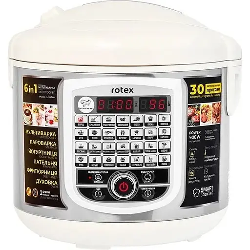 Мультиварка Rotex 30 програм RMC505-C Excellence