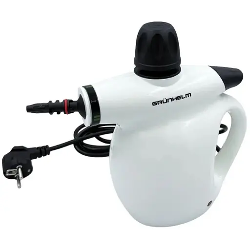 Пароочиститель ручной Grunhelm GSTC351 бойлер 350 мл 9 аксессуаров (146004) - фото 6