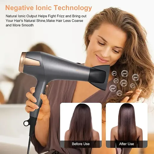 Фен Pretfy з дифузором 2500 Вт - фото 9