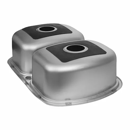 Кухонная мойка из нержавеющей стали Platinum сатин 7749D (0,8/180 мм), Satin - фото 5