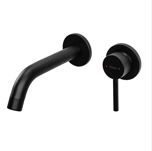 Змішувач для умивальника Rea Owen black + BOX прихованого монтажу REA-B5332 Чорний матовий - фото 2