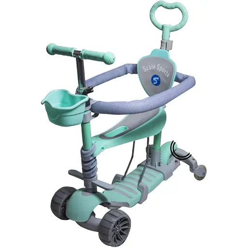 Самокат Scale Sports 5 в 1 М'ятний 000283586