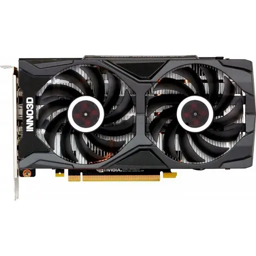 Видеокарта Inno3D GTX 1660 6Gb Super Twin X2 Bulk (M166SK-06D6) (GDDR6, 192 bit, PCI-E 3.0 x16) Б/у - фото 1