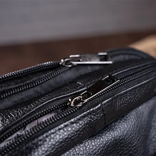 Чоловіча шкіряна сумка Vintage 19х23х6 см sum0014994 - фото 7