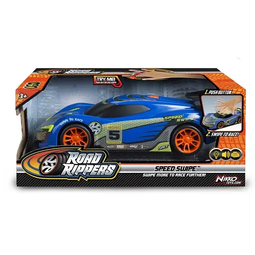 Уцінка. Машинка Road Rippers Speed Swipe Bionic Blue (20121) - фото 3
