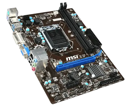 Материнська плата MSI H81M-P33 LGA 1150 (H81M-P33) Б/В - фото 2
