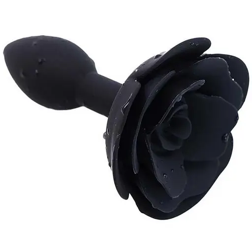 Анальная пробка Passion Роза силиконовая размер M (4821002030279)