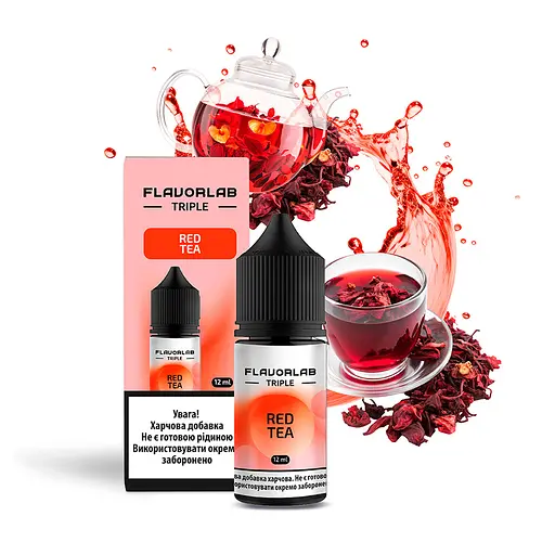 Набор компонентов для самозамеса солевой заправки Flavorlab Triple 30 мл Red Tea Красный чай, 0-65 мг (17538)