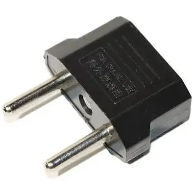 Переходник сетевой Atcom черный для розеток UK / US (14345)