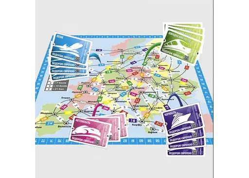 Настольная игра Arial Путешествие по Европе (укр.) (91027) - фото 2
