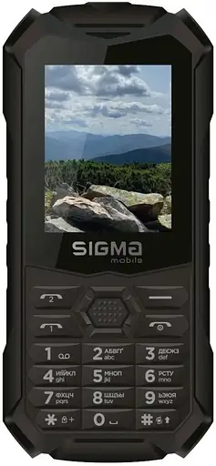 Телефон кнопочный защищенный Sigma mobile X-treme PV68 черный - фото 2