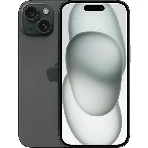 Смартфон Apple iPhone 15 256 GB Black (Grade A) Seller Refurbished - фото 1