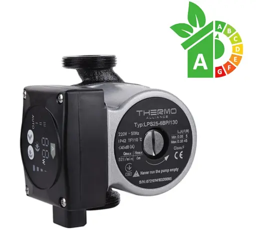 Циркуляционный насос Thermo Alliance LPS-А 25/60/130 энергосберегающий LPSA2560130 - фото 2