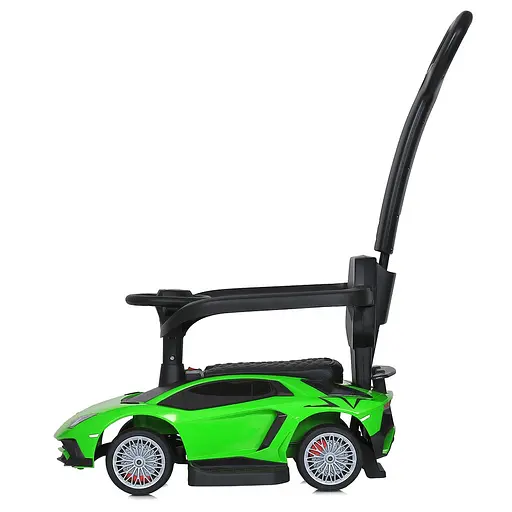 Каталка-толокарь Bambi Lamborghini с музыкой и светом зеленый - фото 2