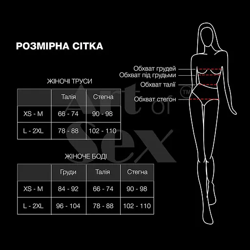 Сексуальні трусики з перлами та трояндочкою Aurora сині XS-М - фото 3