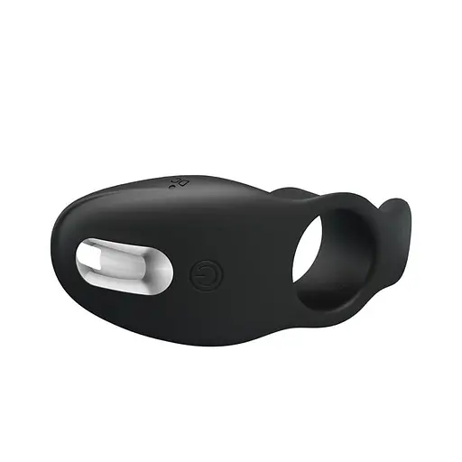 Виброкольцо Pretty Love Master Ring 11 см (черный) - фото 15