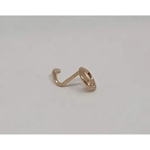 Золота сережка-пірсинг Dear в ніс Dear. 1049.1 - фото 4