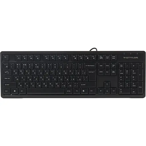 Клавиатура A4Tech Fstyler FK12 Black (4711421003148) [150741] - фото 1