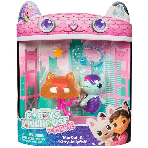 Ляльковий будиночок Gabby's Dollhouse Габбі у кіно: Нявка і Кото-медуза (SM36273/6045)