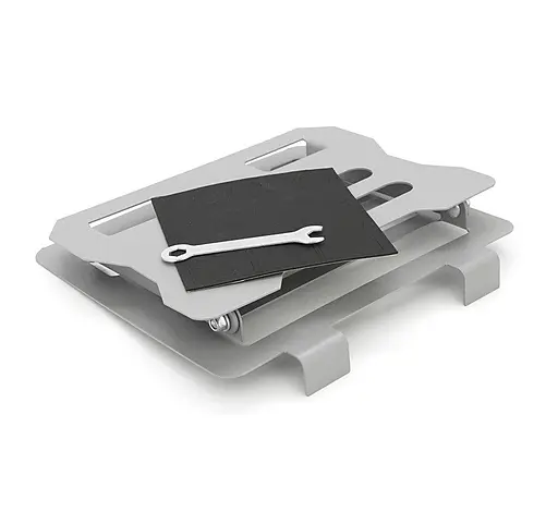 Підставка для ноутбука планшета Voltronic LST-18 Silver складана - фото 3