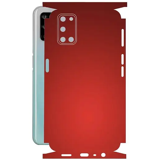 Захисна плівка StatusSKIN для Oppo A52 Корпус Вініл червона матова - фото 1