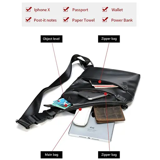 Чоловіча шкіряна сумка Vintage 30,5х23,5х2,5 см sum0015051 - фото 2