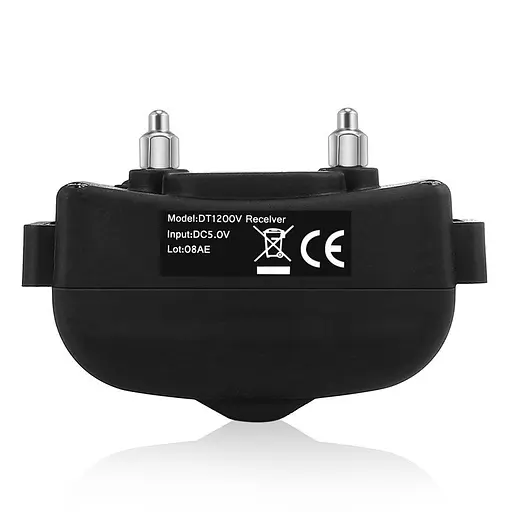 Додатковий електронний нашийник для собак до системи дресування Trainertec DT1200V (K045) - фото 3