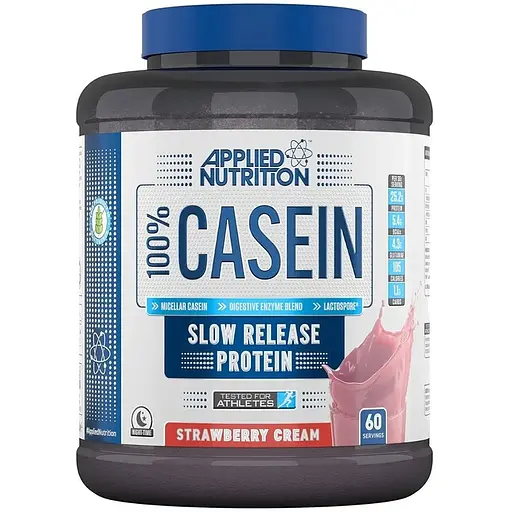Протеїн Applied Nutrition 100% Casein, 1.8 кг - Полуниця - фото 1