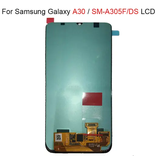 Дисплейний модуль Samsung A305F A30-2019 LCD + touch чорний OLED - фото 4