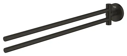 Тримач для рушника Grohe QuickFix Start 411832430 Чорний матовий - фото 3