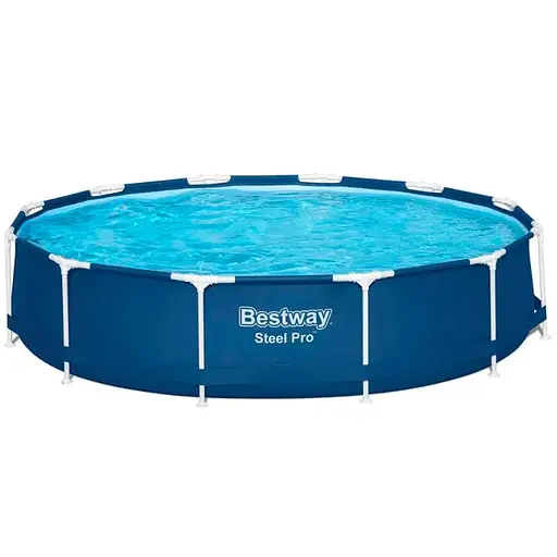 Каркасный бассейн Bestway STEEL PRO 366х76 с фильтром и насосом 56679 - фото 1