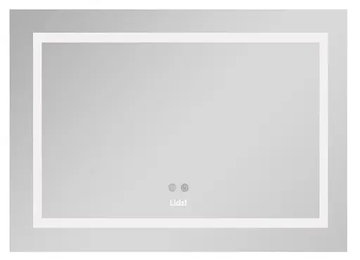 Дзеркало Lidz Kubis (KU1) прямокутне, з LED-підсвічуванням Touch, антизапотіванням, димером, регулюванням яскравості LD78LF9047400 - фото 2