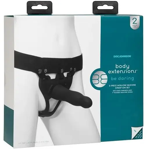 Страпон унисекс Doc Johnson Body Extensions - BE Daring - фото 6