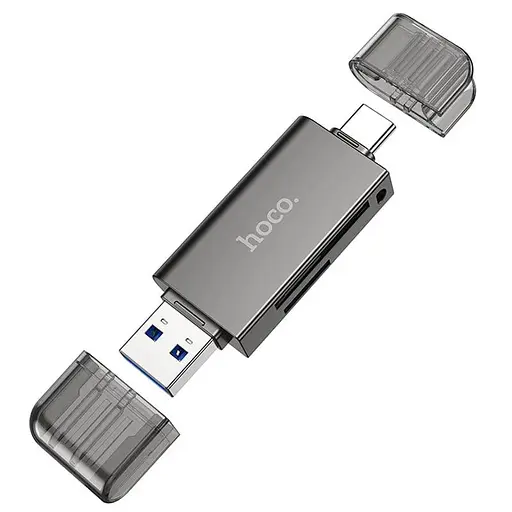 Картрідер Hoco HB39 2 в 1 USB/Type-C 3.0