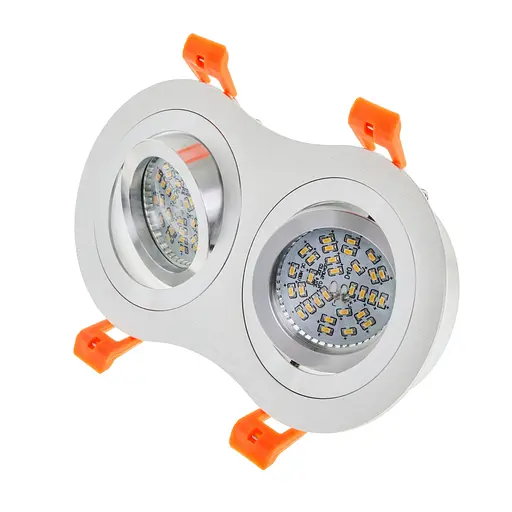 Светильник точечный Brille поворотный HDL-DT 108/2 MR16 SL 36-253 - фото 5