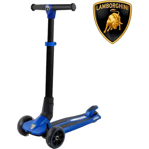 Самокат дитячий Best Scooter 60х28х80 см Чорно-синій 000254939