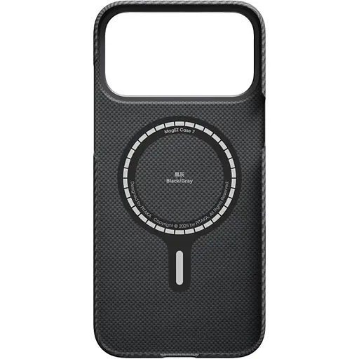 Чохол Pitaka Ultra-Slim Case Twill 600D для Apple iPhone 17 Pro Max Black/Grey (KI1701BPM) [146980] - фото 3