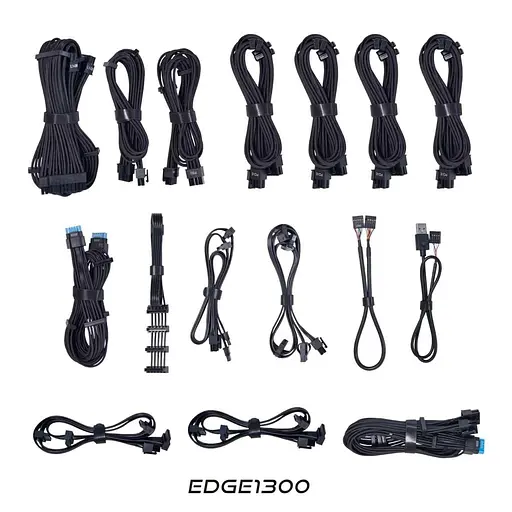 Блок живлення Lian Li EDGE1300 1300W 80 PLUS PLATINUM BLACK (G9P.EG1300.BE00.EU) - фото 11