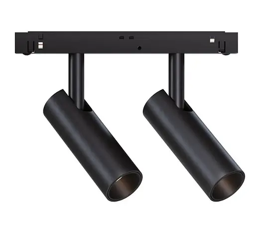 Світильник магнітний трековий KLOODI KDMG-SPOT35 2x7W 4K BK - фото 1