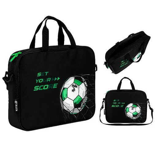Школьная текстильная сумка Kite Football (K26-589-2) - фото 1